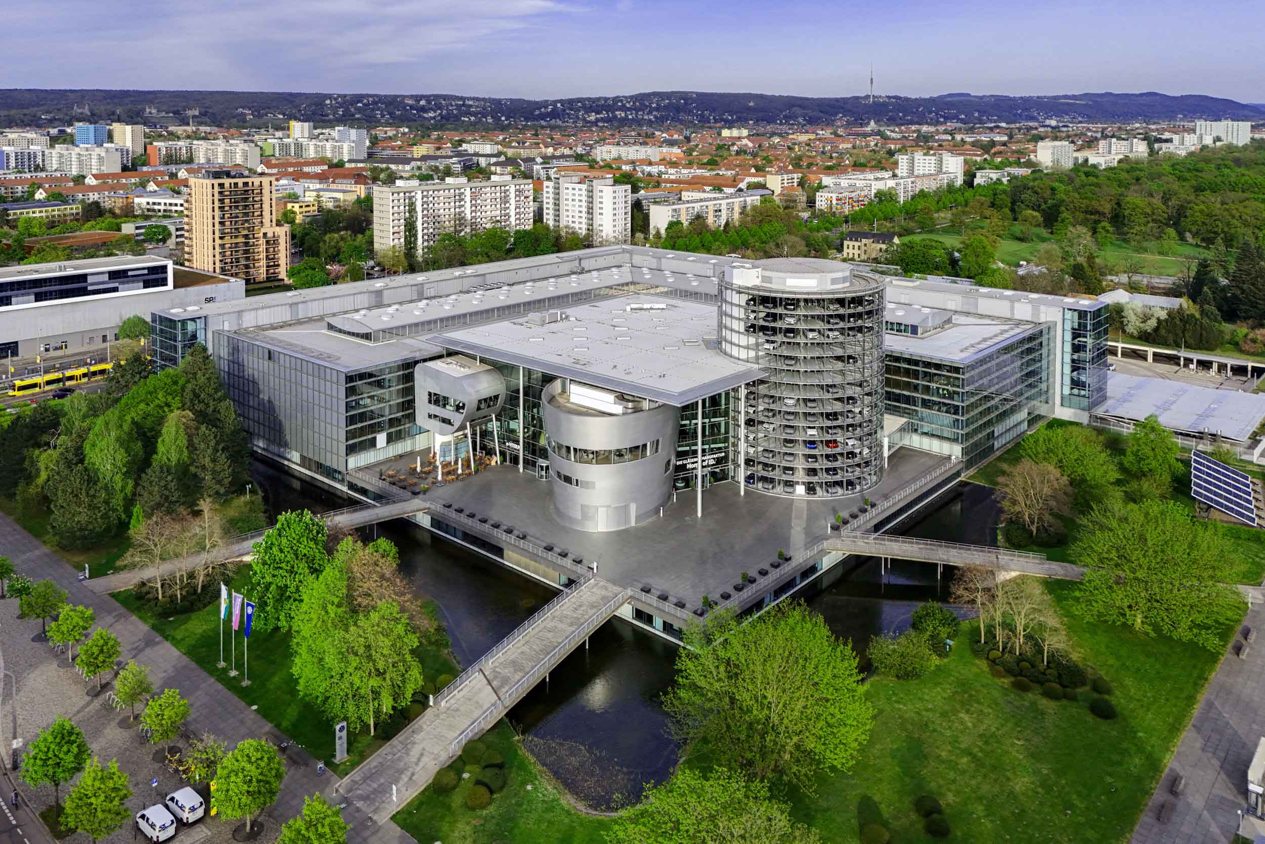 Flachdachsanierung bei Gläsener Manufaktur in Dresden